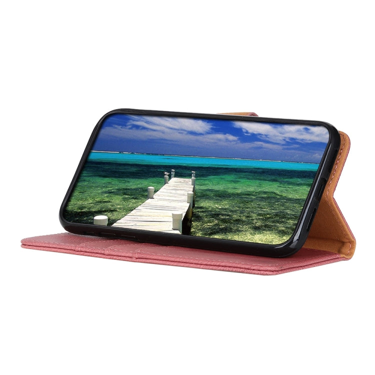 For Xiaomi Poco X6 Pro 5G/Redmi K70E KHAZNEH Cowhide Texture Flip Leather Phone Case(Pink) - Xiaomi Cases by buy2fix | Online Shopping UK | buy2fix