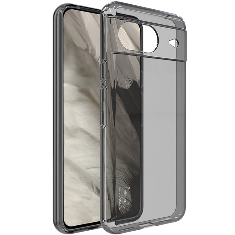 For Google Pixel 8 IMAK UX-5 Series Transparent Shockproof TPU Protective Phone Case(Transparent Black) - Google Cases by imak | Online Shopping UK | buy2fix