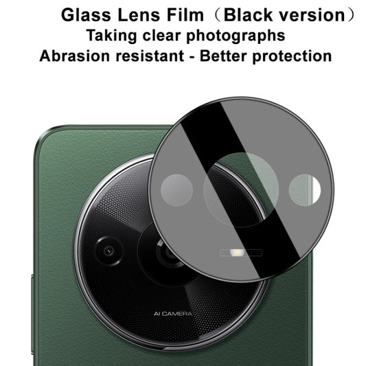 For Xiaomi Redmi A3 4G IMAK Rear Camera Lens Glass Film Black Version by imak