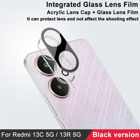 For Xiaomi Redmi 13C 5G / 13R 5G imak High Definition Integrated Glass Lens Film Black Version by imak