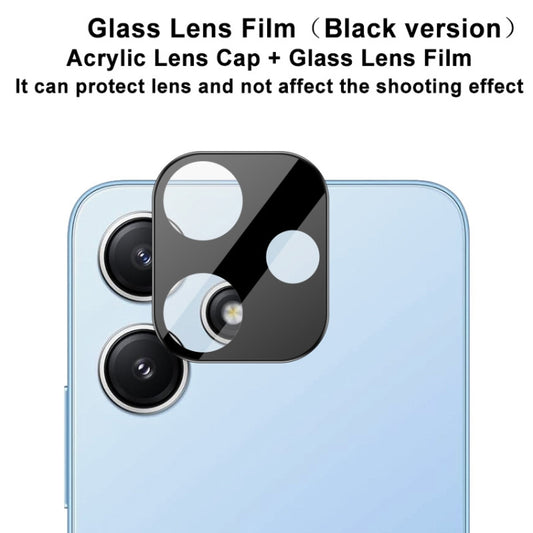 For Xiaomi Redmi 12 5G Global/Note 12R 5G imak High Definition Integrated Glass Lens Film Black Version by imak