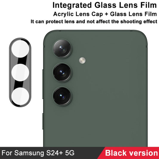 For Samsung Galaxy S24+ 5G imak High Definition Integrated Glass Lens Film Black Version by imak