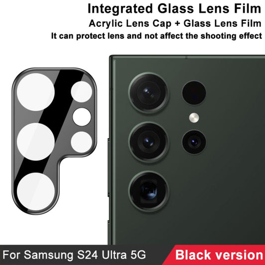 For Samsung Galaxy S24 Ultra 5G imak High Definition Integrated Glass Lens Film Black Version by imak