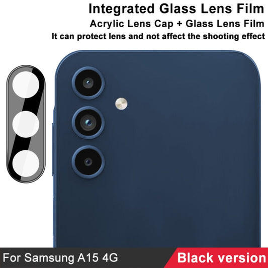 For Samsung Galaxy A15 5G imak High Definition Integrated Glass Lens Film Black Version by imak