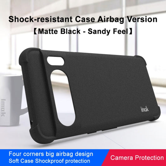 For Google Pixel 8 Pro imak All-inclusive Shockproof Airbag TPU Case(Matte Black) by imak