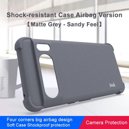 For Google Pixel 8 Pro imak All-inclusive Shockproof Airbag TPU Case(Matte Grey) by imak