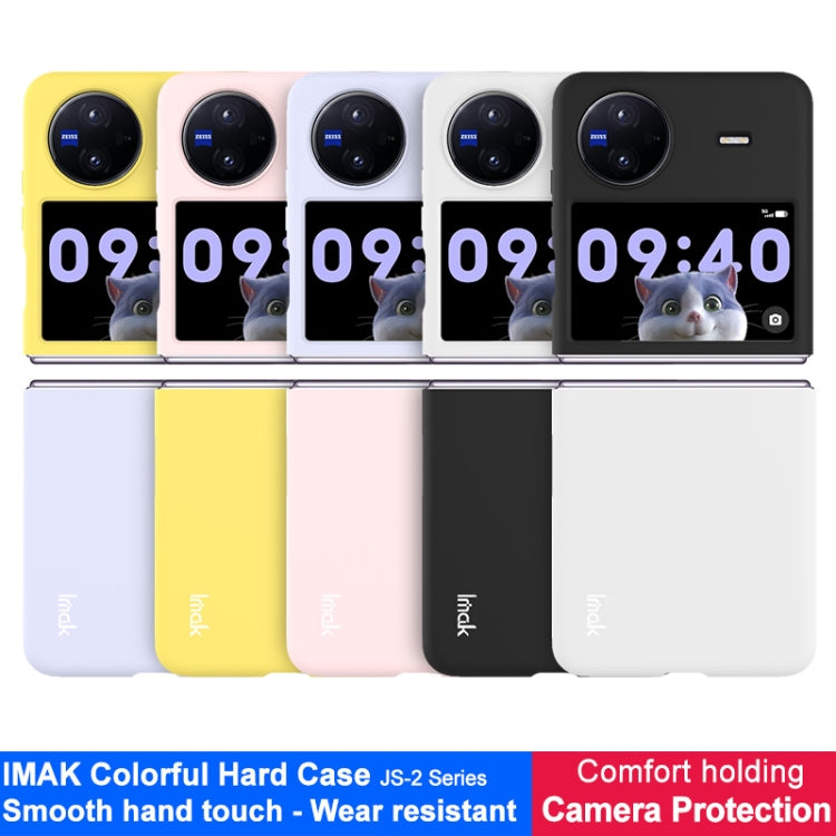 For vivo X Flip IMAK JS-2 Series Colorful PC Case(Purple) by imak