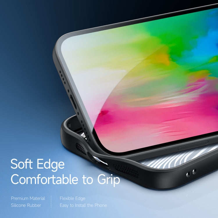 For iPhone 16 DUX DUCIS Aimo Series Frosted Feel Phone Case(Black) - iPhone 16 Cases by DUX DUCIS | Online Shopping UK | buy2fix