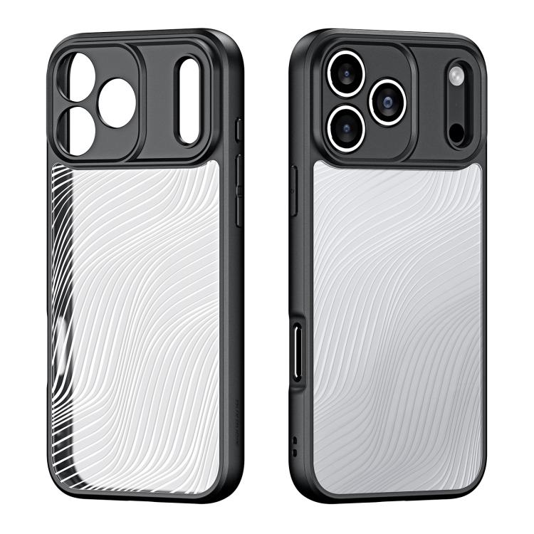 For iPhone 17 Pro Max DUX DUCIS Aimo Series  Frosted Feel Phone Case(Black) - iPhone 17 Pro Max Cases by DUX DUCIS | Online Shopping UK | buy2fix