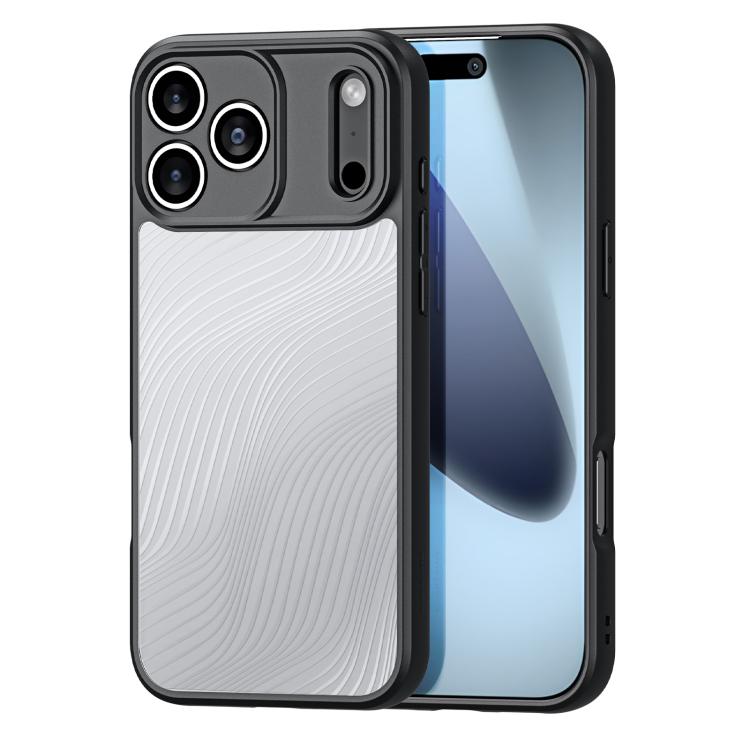 For iPhone 17 Pro DUX DUCIS Aimo Series  Frosted Feel Phone Case(Black) - iPhone 17 Pro Cases by DUX DUCIS | Online Shopping UK | buy2fix
