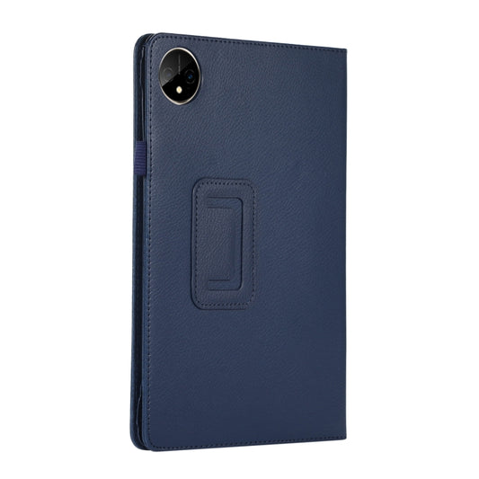 For Huawei MatePad Pro 11 2024 Litchi Texture Leather Tablet Case with Holder(Dark Blue) by buy2fix