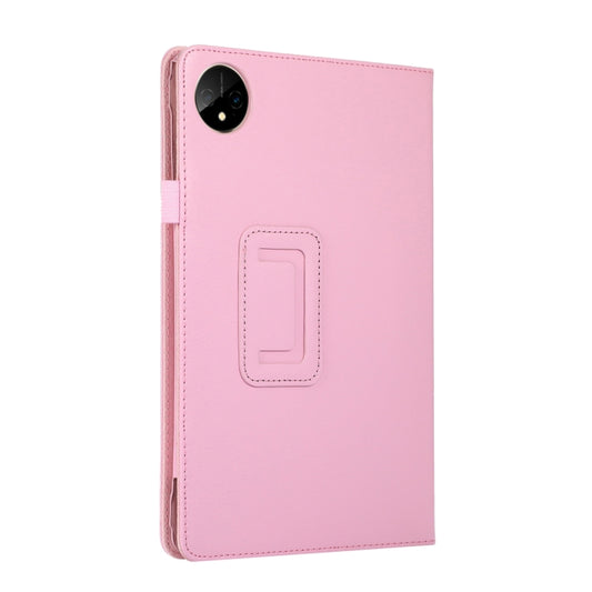For Huawei MatePad Pro 11 2024 Litchi Texture Leather Tablet Case with Holder(Pink) by buy2fix