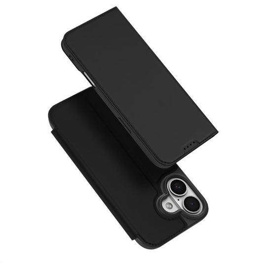 For iPhone 17 DUX DUCIS Skin Pro Series Flip Leather Phone Case(Black) - iPhone 17 Cases by DUX DUCIS | Online Shopping UK | buy2fix