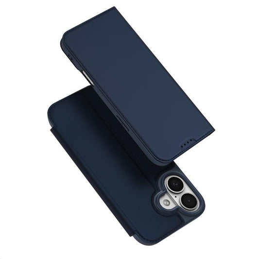 For iPhone 17 DUX DUCIS Skin Pro Series Flip Leather Phone Case(Blue) - iPhone 17 Cases by DUX DUCIS | Online Shopping UK | buy2fix