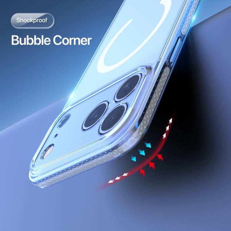 For iPhone 17 Pro DUX DUCIS Clin Mag Series Magsafe TPU Phone Case(Transparent) - iPhone 17 Pro Cases by DUX DUCIS | Online Shopping UK | buy2fix