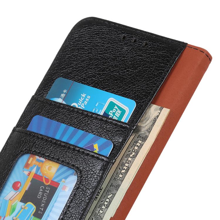 For iPhone 16e Nappa Texture Leather Case(Black) - iPhone 16e Cases by buy2fix | Online Shopping UK | buy2fix