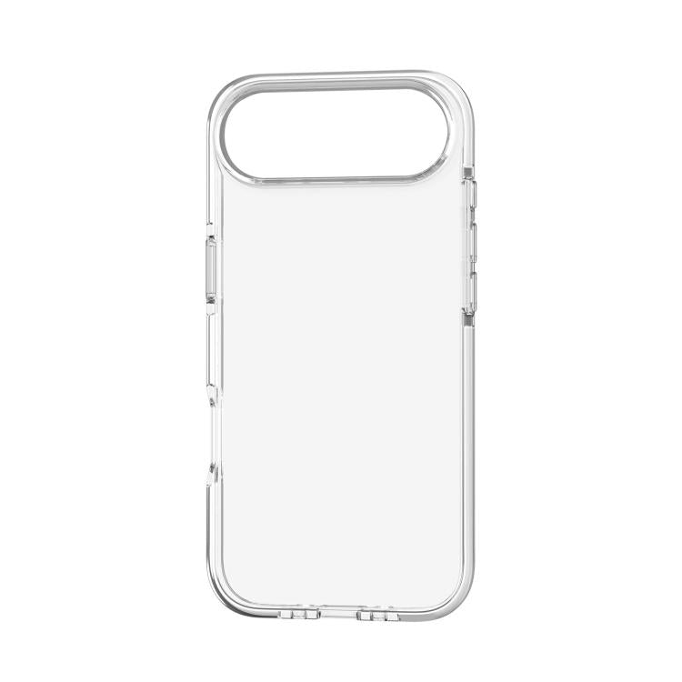 For iPhone Air Two-color Shockproof High Transparency TPU Phone Case(White) - iPhone Air Cases by buy2fix | Online Shopping UK | buy2fix