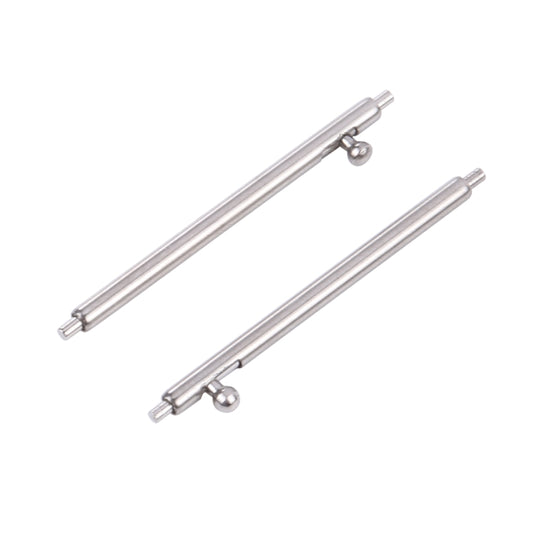 20mm 100pcs Stainless Steel Watch Band Connector, Outside Diameter:1.5mm by buy2fix