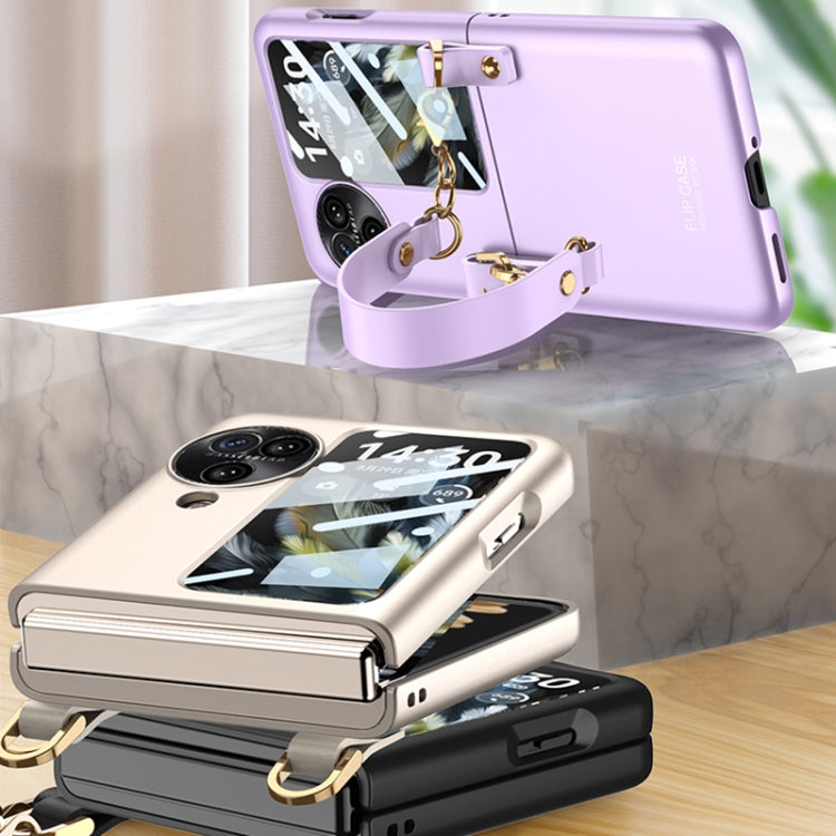 For OPPO Find N3 Flip GKK Integrated Ultra-thin Handbag Phone Case(Gold) - OPPO Cases by GKK | Online Shopping UK | buy2fix