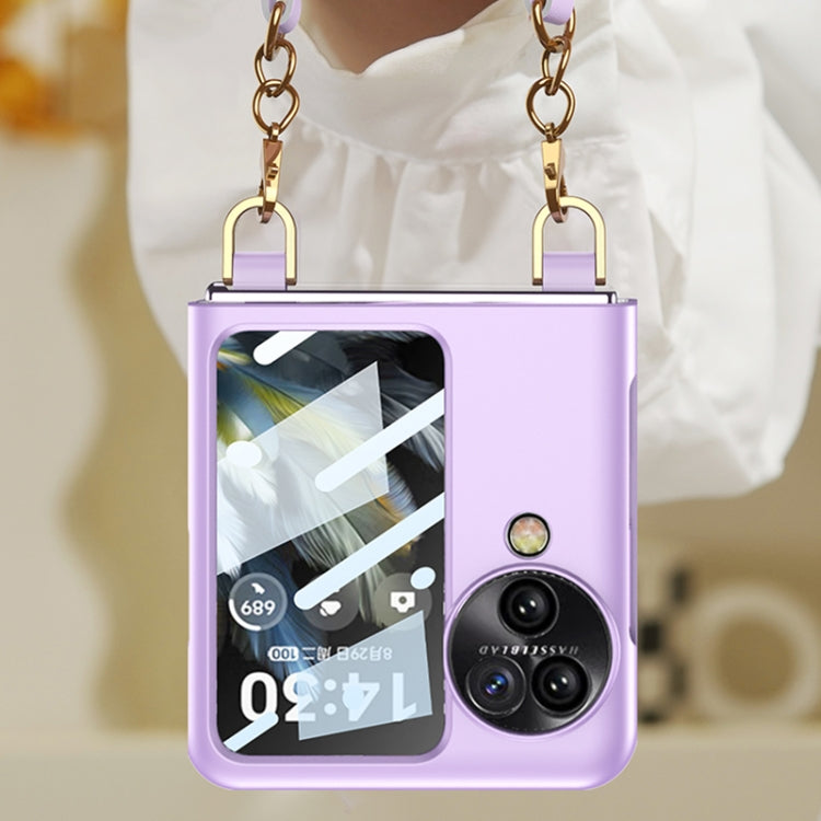 For OPPO Find N3 Flip GKK Integrated Ultra-thin Handbag Phone Case(Gold) - OPPO Cases by GKK | Online Shopping UK | buy2fix