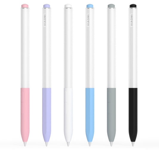 For Xiaomi Stylus Pen 2 Jelly Style Translucent Silicone Protective Pen Case(White) by buy2fix