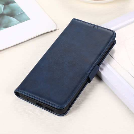 For OnePlus 13 Cow Texture Leather Phone Case(Blue) by buy2fix
