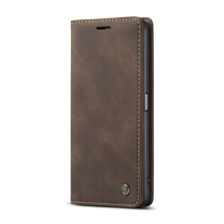 For OPPO A78 5G Global / A1X 5G CaseMe 013 Multifunctional Horizontal Flip Leather Phone Case(Coffee) - OPPO Cases by CaseMe | Online Shopping UK | buy2fix