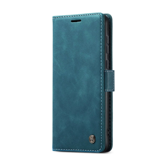 For Huawei P60 Art CaseMe 013 Multifunctional Horizontal Flip Leather Phone Case(Blue) by CaseMe