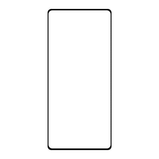 For Xiaomi Poco M6 Pro 4G 9H HD 3D Curved Edge Tempered Glass Film(Black) by buy2fix