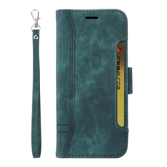 For iPhone 16 Plus BETOPNICE Dual-side Buckle Leather Phone Case(Green) by BETOPNICE