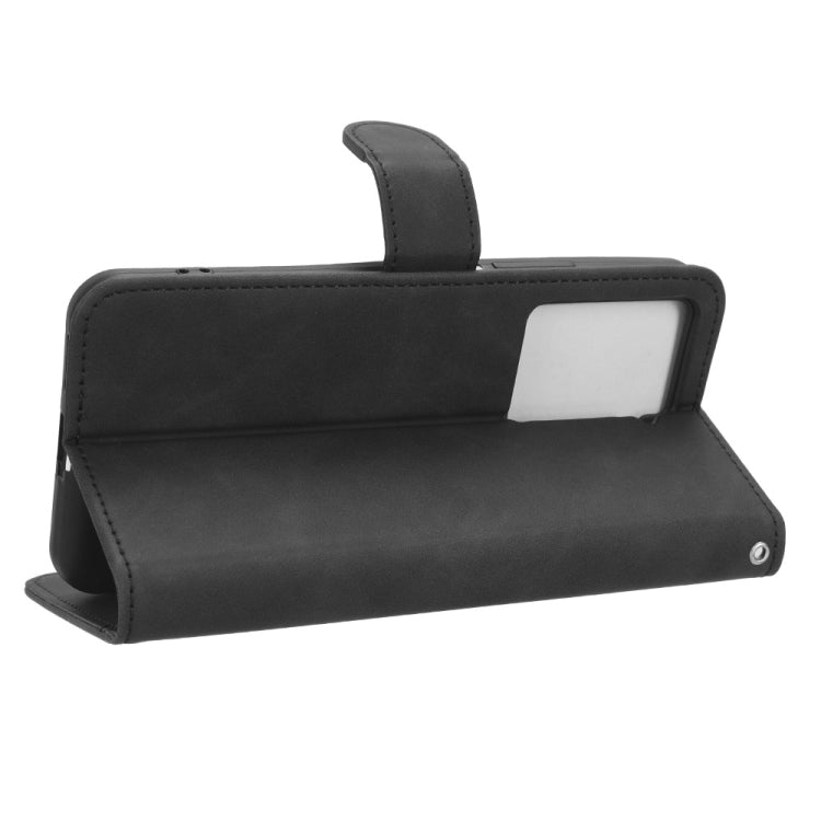 For HTC U23 Pro Skin Feel Magnetic Flip Leather Phone Case(Black) - More Brand by buy2fix | Online Shopping UK | buy2fix