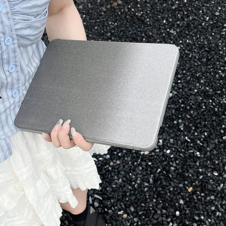 For iPad 10.2 2021 / 2020 / 10.5 Gradient Glitter Magnetic Split Leather Tablet Case(Black) - iPad 10.2 Cases by buy2fix | Online Shopping UK | buy2fix