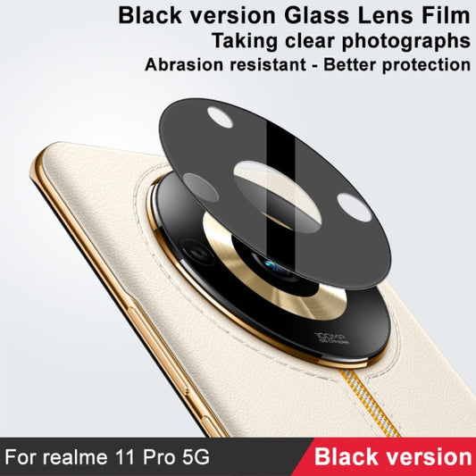 For Realme 11 Pro 5G / 11 Pro+ 5G IMAK Rear Camera Lens Glass Film Black Version by imak