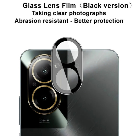 For Realme C67 4G Global IMAK Rear Camera Lens Glass Film Black Version by imak