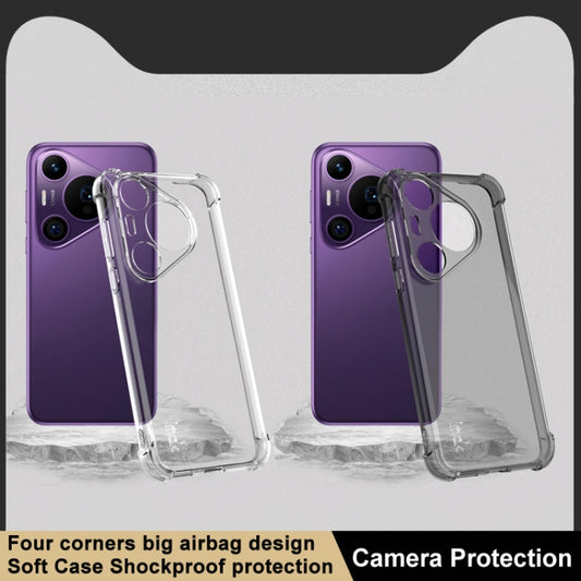 For Huawei Pura 70 Pro / 70 Pro+ imak Shockproof Airbag TPU Phone Case(Transparent) by imak