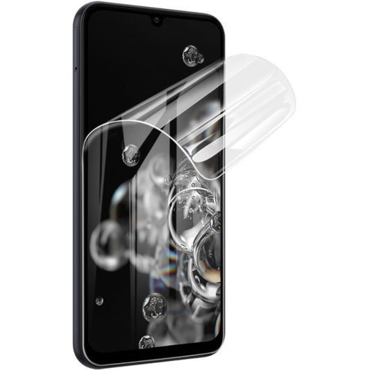 For Samsung Galaxy A24 4G 2 in 1 imak Curved Full Screen Hydrogel Film Front Protector by imak