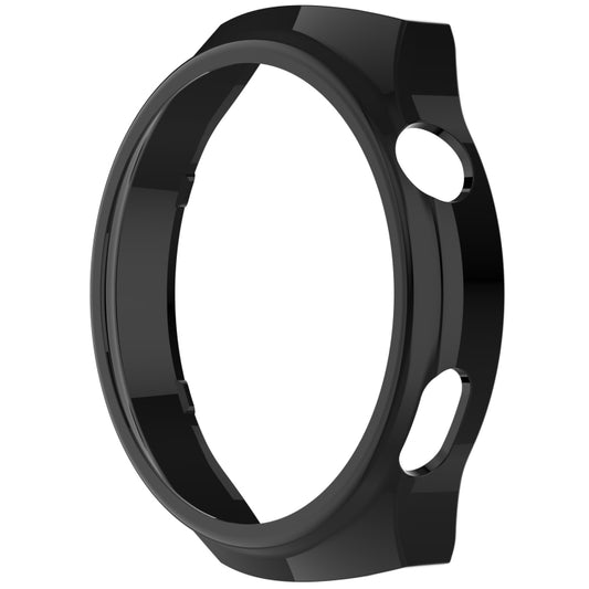 For Huawei Watch 4 Pro Half Coverage Hollowed Watch Protective Case + Hydrogel Film Set(Black) by buy2fix