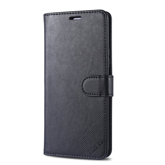For Huawei Nova 7 SE AZNS Sheepskin Texture Horizontal Flip Leather Case with Holder & Card Slots & Wallet(Black) - Huawei Cases by AZNS | Online Shopping UK | buy2fix