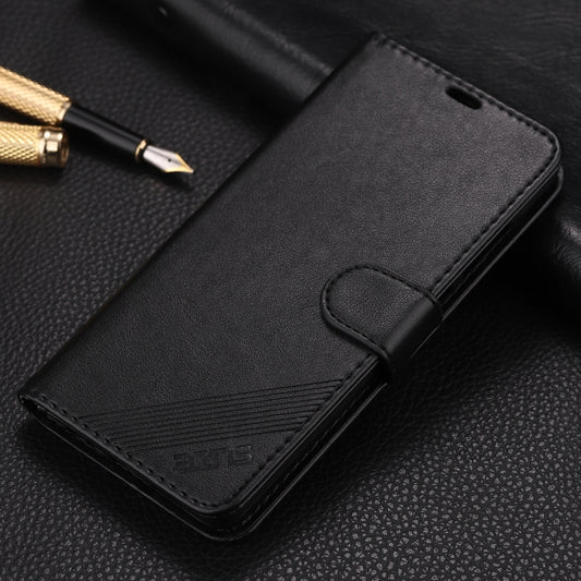 For Huawei P30 AZNS Sheepskin Texture Horizontal Flip Leather Case with Holder & Card Slots & Wallet(Black) - Huawei Cases by AZNS | Online Shopping UK | buy2fix