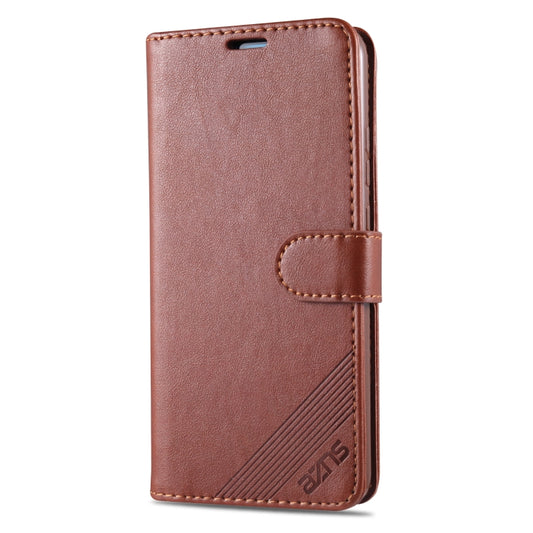 For Huawei Enjoy 10 / Honor Play 3 AZNS Sheepskin Texture Horizontal Flip Leather Case with Holder & Card Slots & Wallet(Brown) - Honor Cases by AZNS | Online Shopping UK | buy2fix