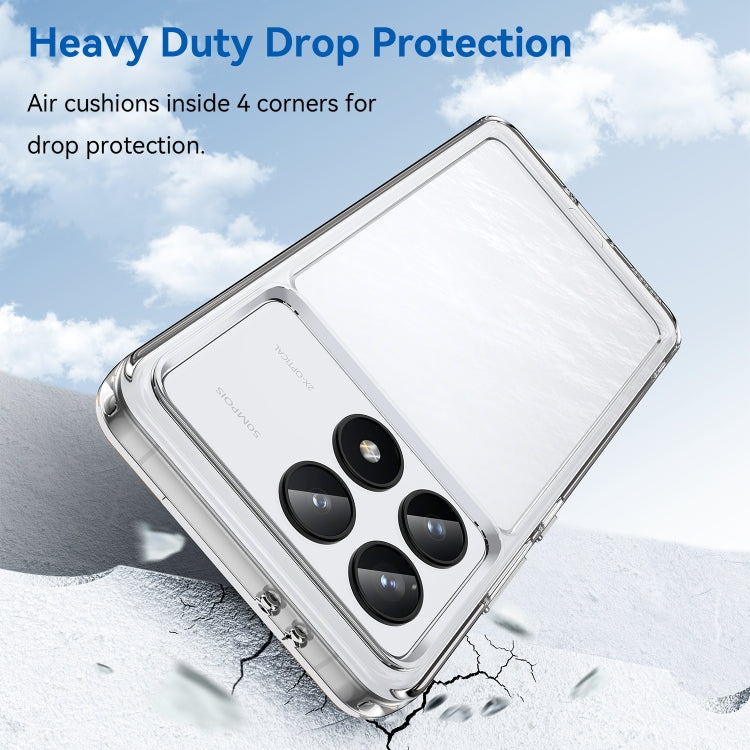For Xiaomi Redmi K70 Pro Candy Series TPU Phone Case(Transparent) - Xiaomi Cases by buy2fix | Online Shopping UK | buy2fix