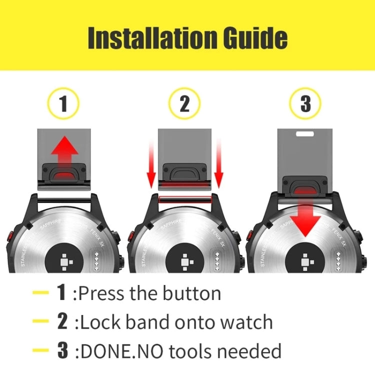 For Garmin Epix Pro 42mm Silicone Replacement Watch Band(Army Green) by buy2fix