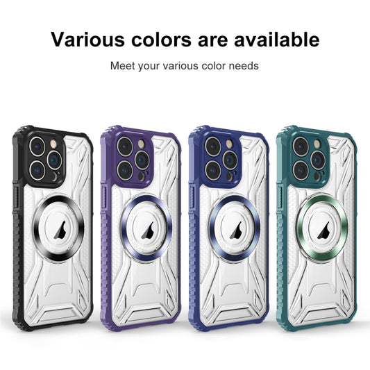 For iPhone 14 Pro CD Texture Magsafe Phone Case(Dark Green) by buy2fix