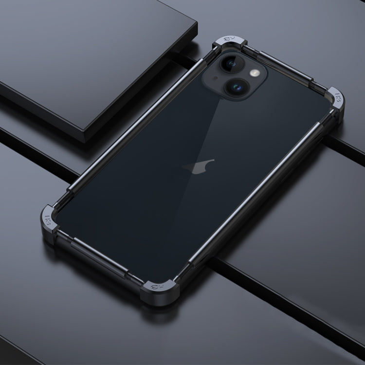 For iPhone 15 Machinist Metal Phone Protective Frame(Black) - iPhone 15 Cases by buy2fix | Online Shopping UK | buy2fix