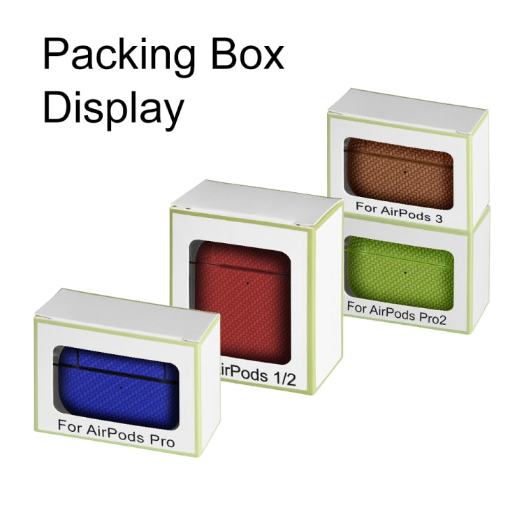 For AirPods 3 Woven Skin Texture PC TWS Earphone Protective Case(Pink) by buy2fix