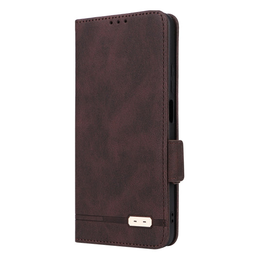 For Realme C53 4G / Narzo N53 4G Magnetic Clasp Leather Phone Case(Brown) by buy2fix