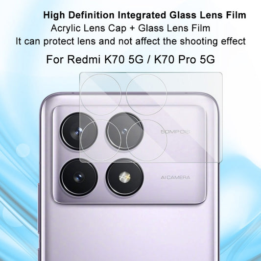 For Xiaomi Redmi K70 5G/K70 Pro 5G/K70E 5G imak High Definition Integrated Glass Lens Film by imak