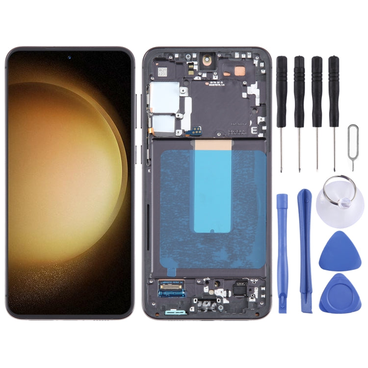 For Samsung Galaxy S23+ SM-S916B Original LCD Screen Digitizer Full Assembly with Frame - by buy2fix | Online Shopping UK | buy2fix