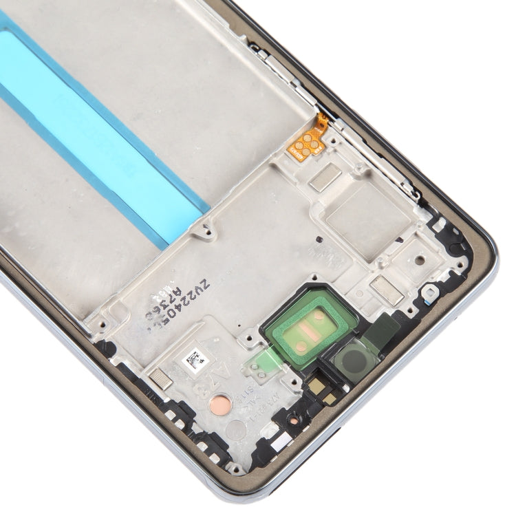 For Samsung Galaxy A73 5G SM-A736B OLED LCD Screen Digitizer Full Assembly with Frame(Black) - LCD Screen by buy2fix | Online Shopping UK | buy2fix