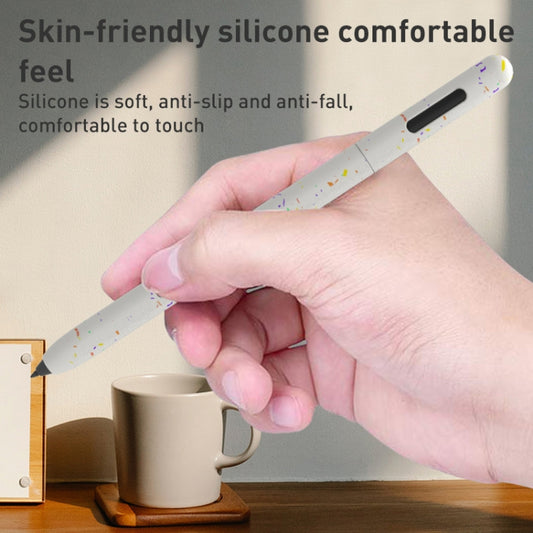 For Samsung Galaxy Tab S6 Lite LOVE MEI Luminous Silicone Protective Pen Case(Green) by LOVE MEI